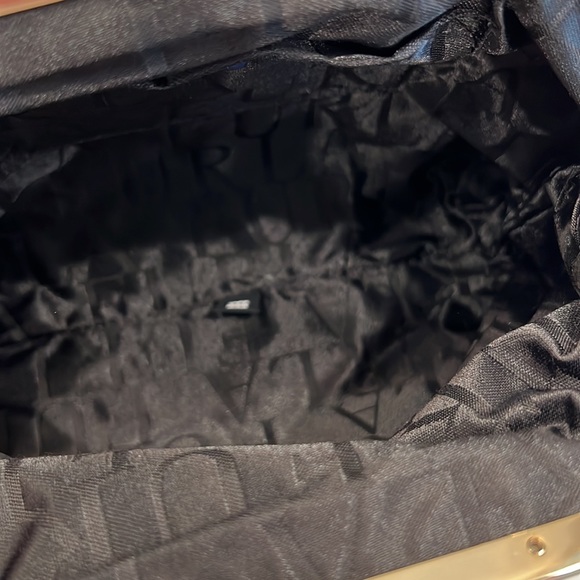 FURLA New Navy Leather Handbag with removable, hideable dainty strap - Picture 3 of 9